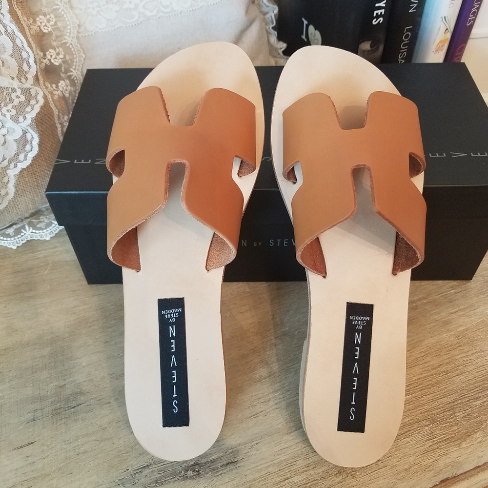 Greece Slides Steven by Steve Madden